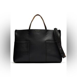 Tory Burch Black Block T-Tote